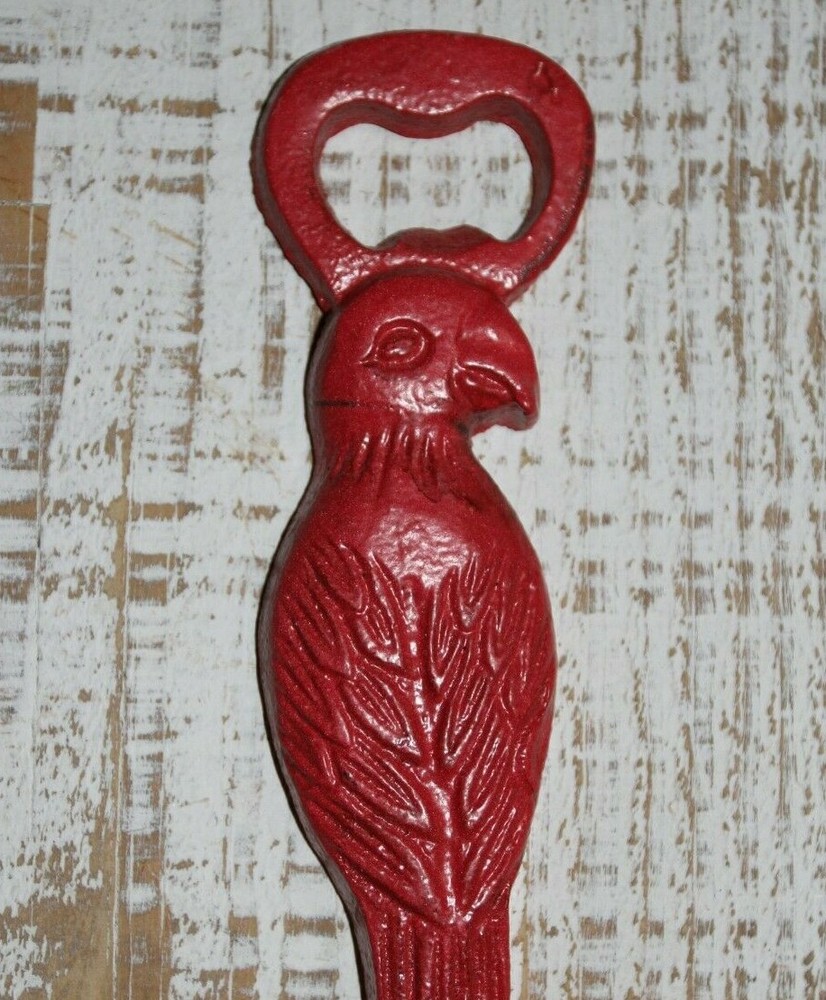Parrot Anchor Stocking Stuffers, Cast Iron Bottle Openers, 4 items DB