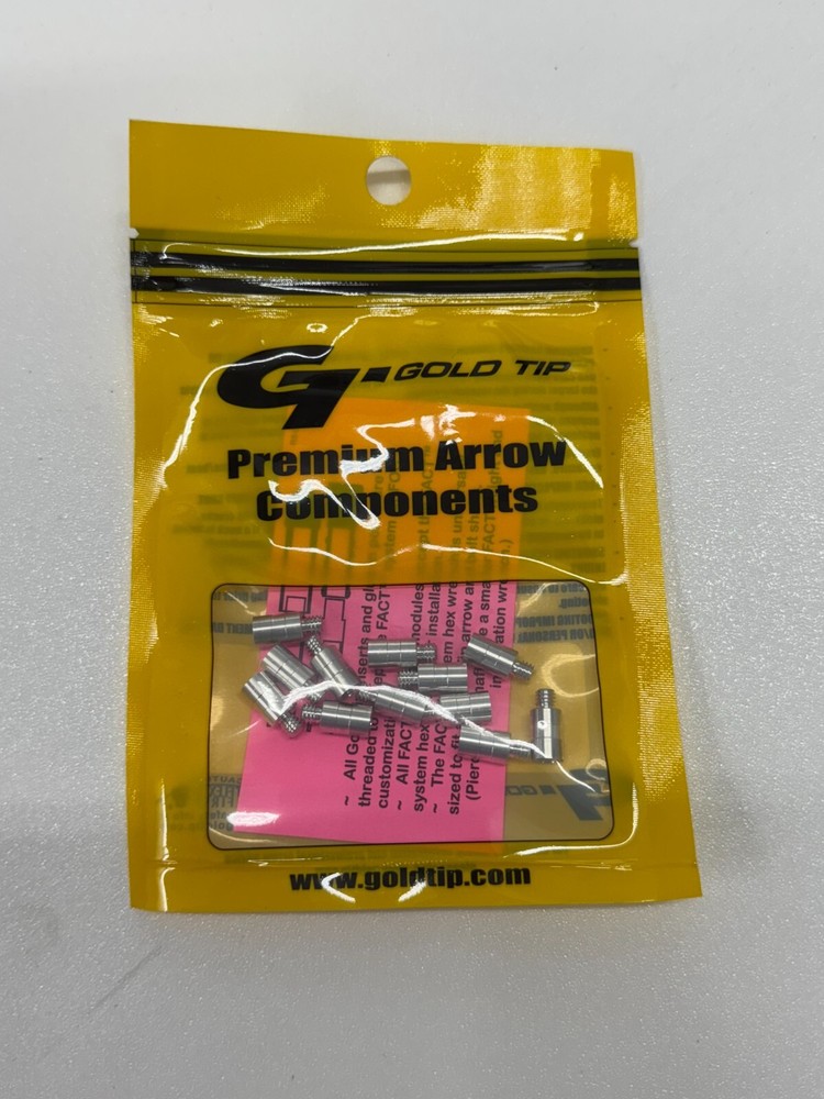 Gold Tip FACT System Weight Module .246 Series 10 Grain - 12/Pack