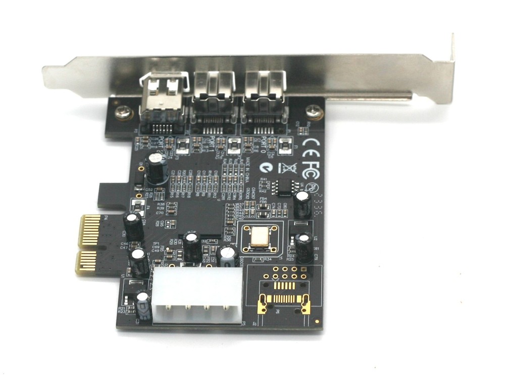 Firewire 800 Card TI Chipset 1394B PCI-Express Controller Card