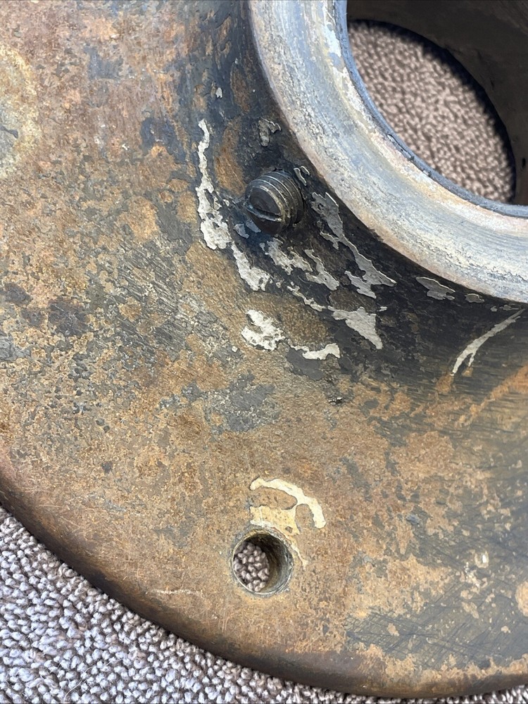 Burke 22 Drill Press Round Base Used.