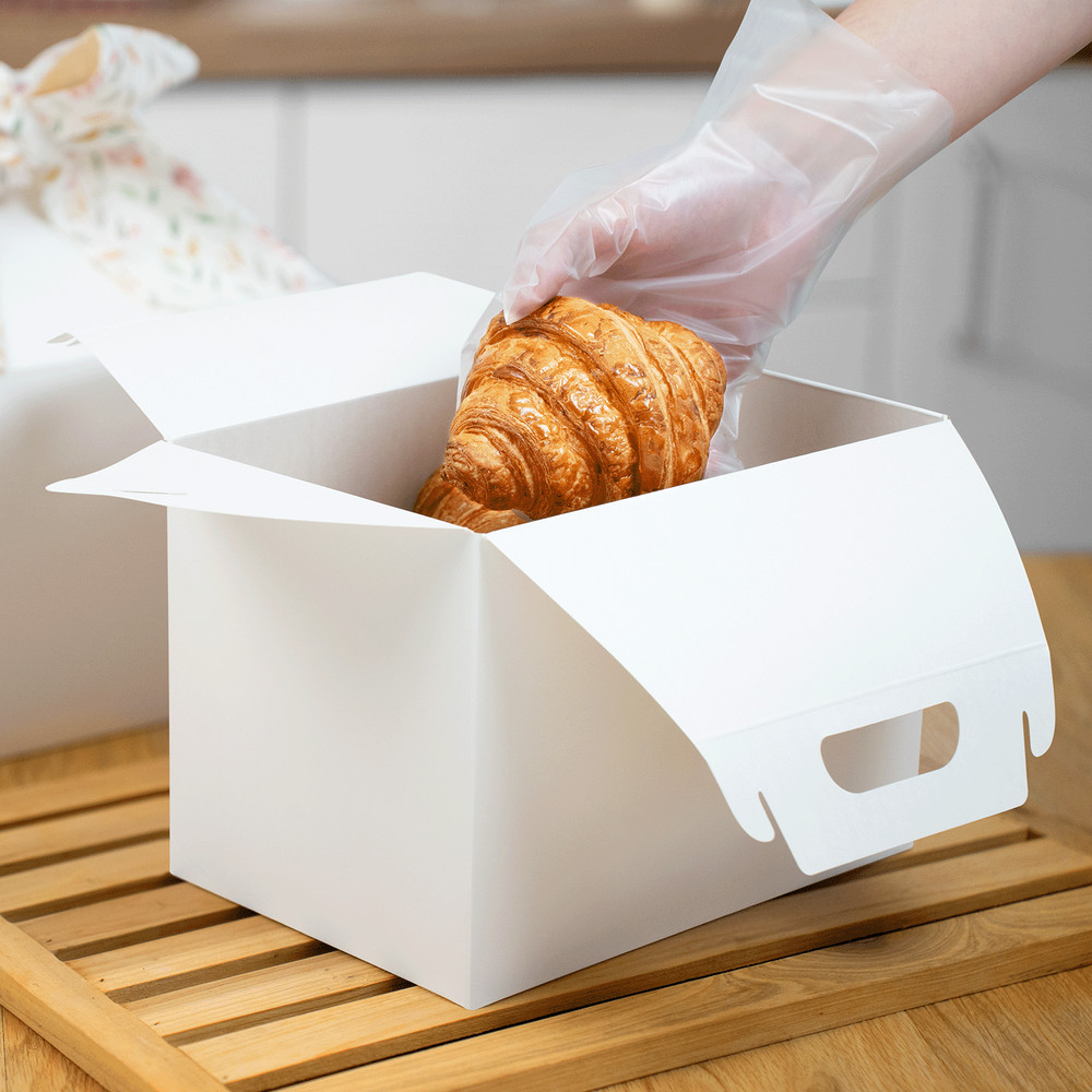 Karat [100 ct] Take-Out Meal Barn Box, White