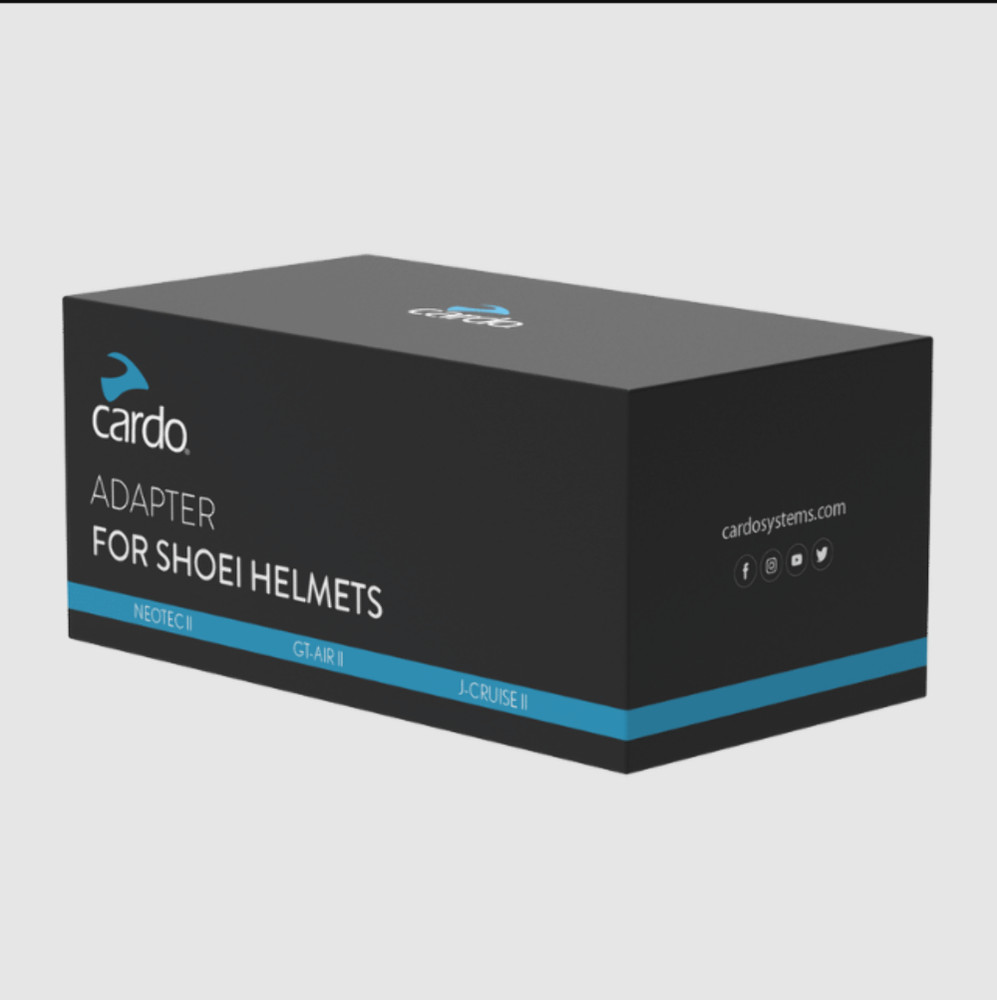 Cardo Shoei Helmet Adapter