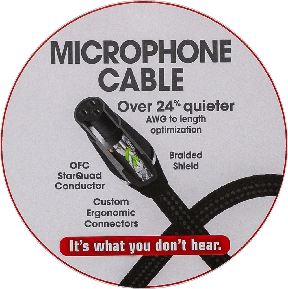 Cleartone 20-Foot Studio Smart Microphone Cable, 20 AWG - 1 Pack