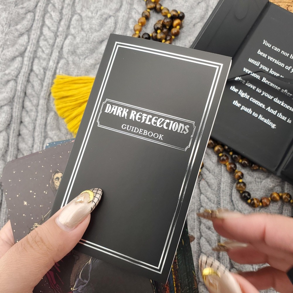 Dark Reflections Tarot Deck by La Muci 78 Card Tarot Deck USED
