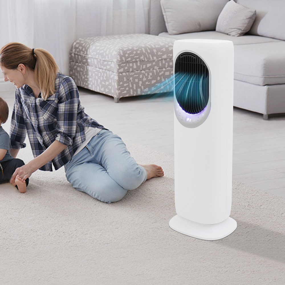 Dual-purpose Heating & Cooling Air Conditioner Fan Standing Fan and Heater Combo