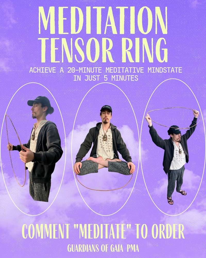 Tensor Meditation Ring 32” Diameter