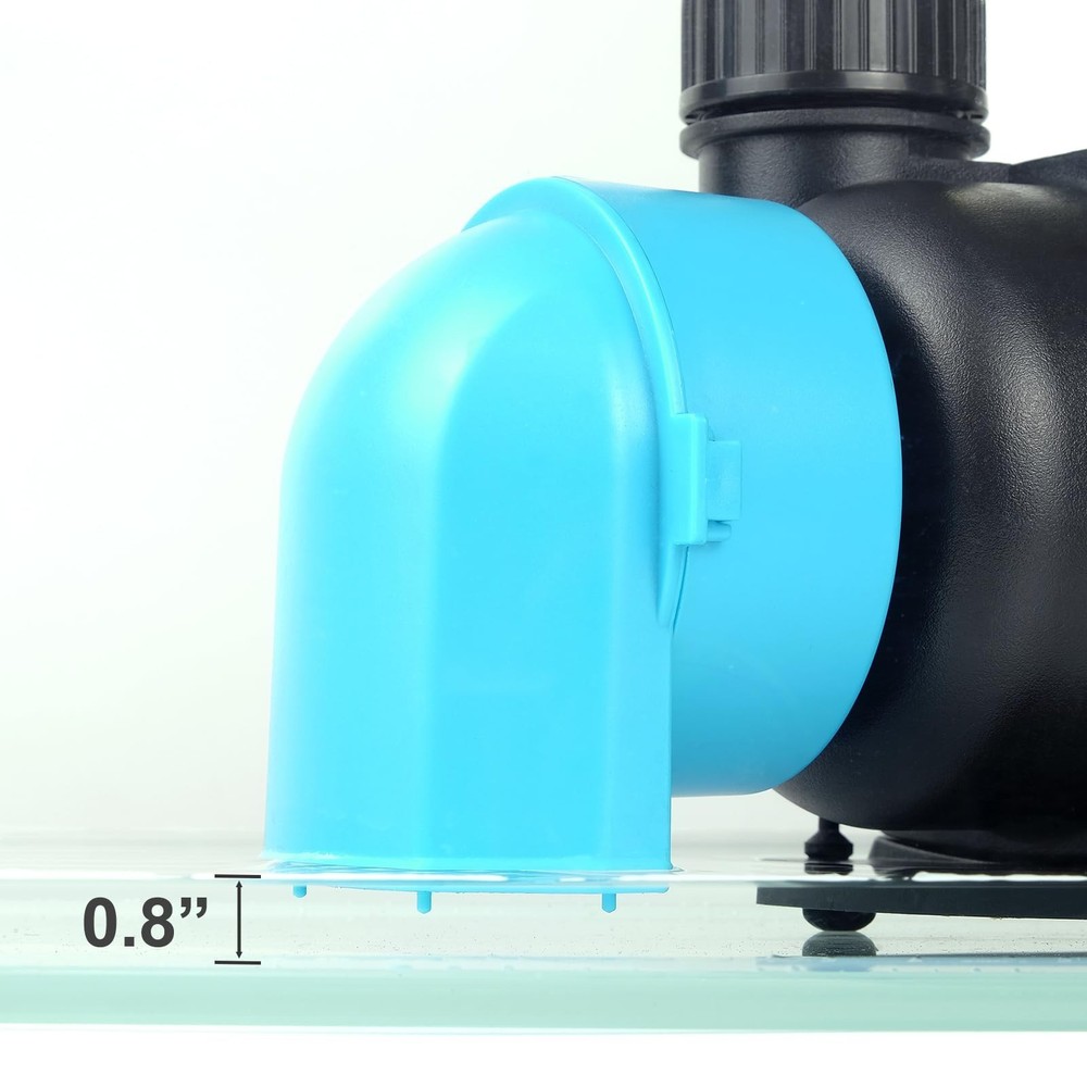 660GPH Aquarium Return pump with LCD display controller, DC 24V 25W aquarium ...