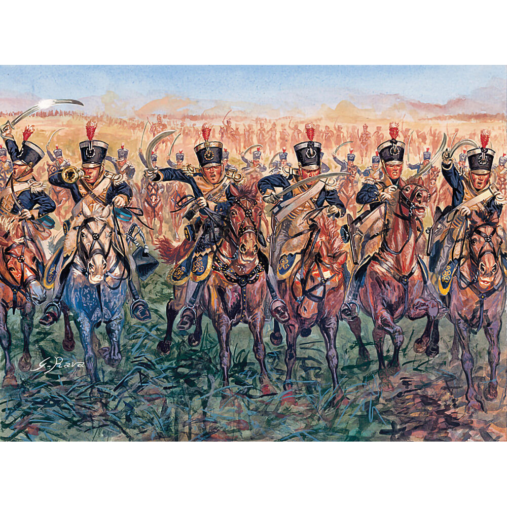 British Light Cavalry 1815 1/72 Plastic Figures