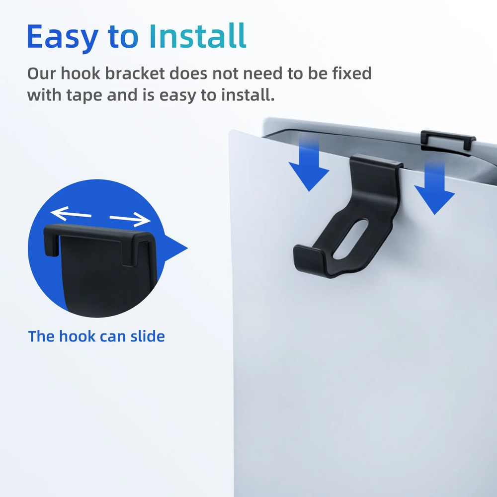 Universal Controller & Headset Storage Bracket for PS5/Xbox Series X