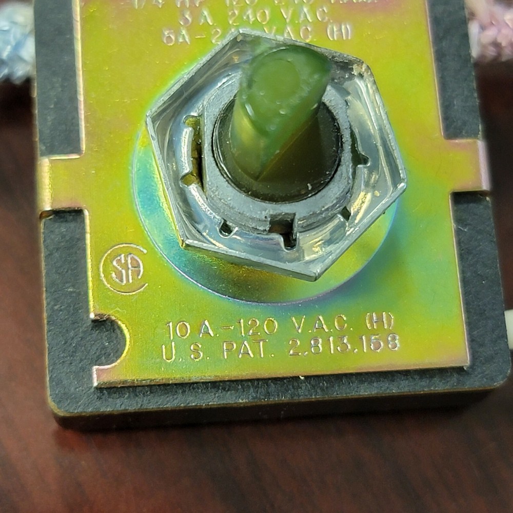 Rival Crock Pot Slow Cooker Temperature Switch ORIGINAL Part from Model 3140
