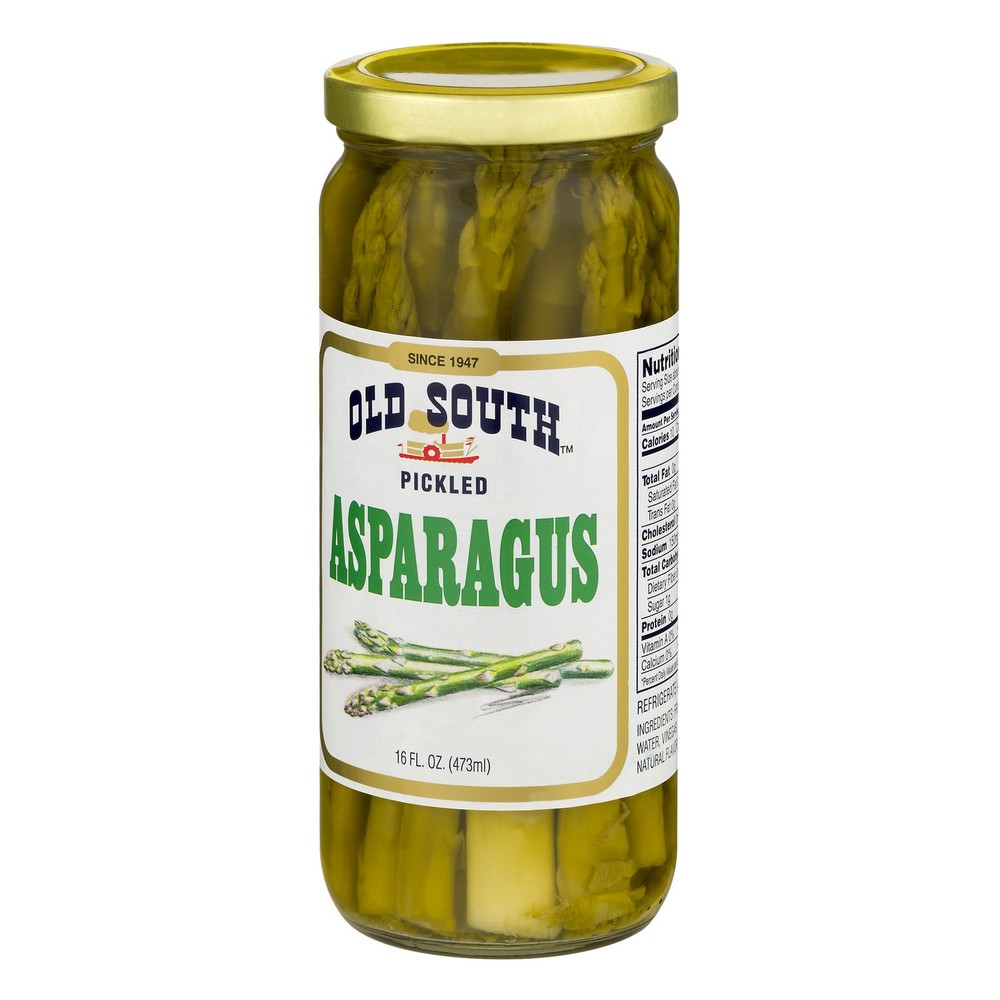 Pickled Asparagus Spears Shelf Stable Jarred Vegetables