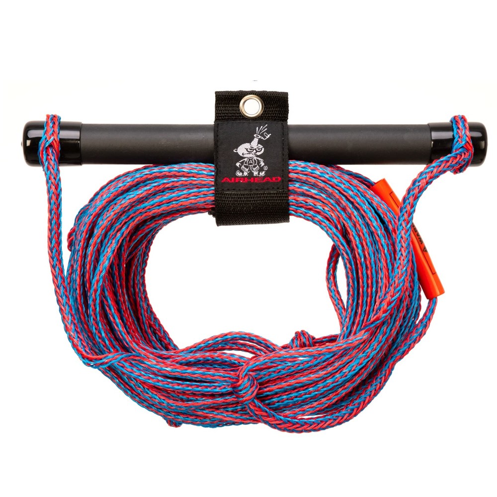 Water Ski Rope with Rubber Handle, 1 Section, 75-Feet