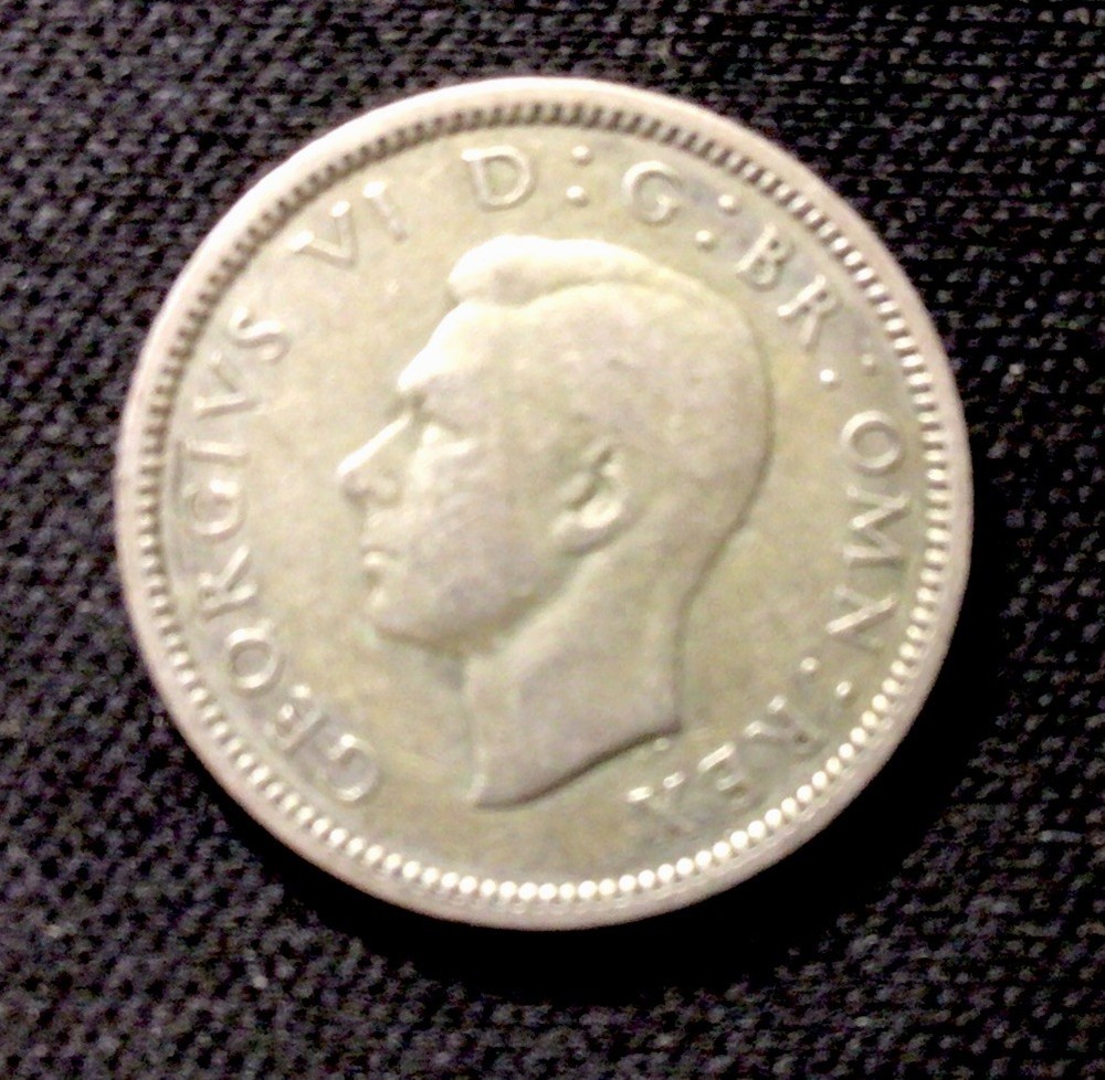 1939 British Silver! 6 Pence! ENN Coins