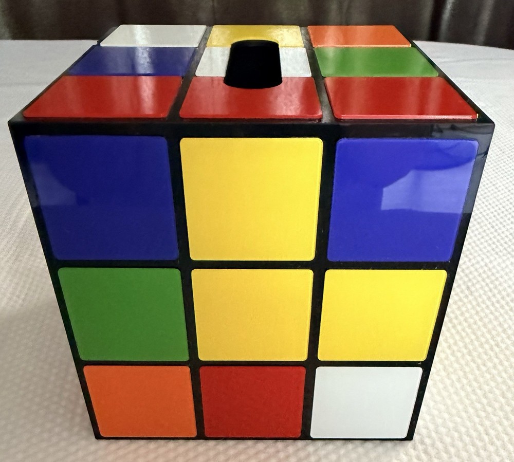 Get Digital Magic Cube Tissue Box Rubik's Cube Style