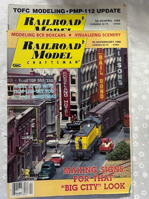 Railroad Model Craftsman 1988