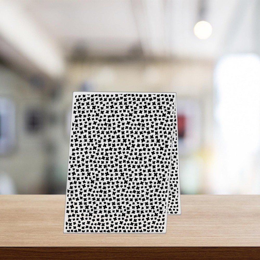 Dots Plastic Embossing Folders for Card Making, 3D Textured Waterdrap Embossi...