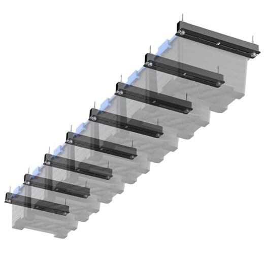 Ceiling Storage Rack, Heavy Duty Overhead Storage Rack for Garage, Adjustable