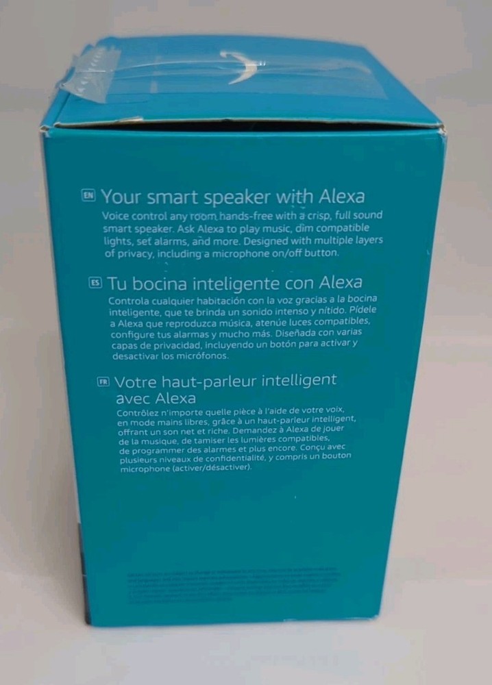 Amazon Echo Pop 1st Gen Alexa Smart Speaker - Charcoal