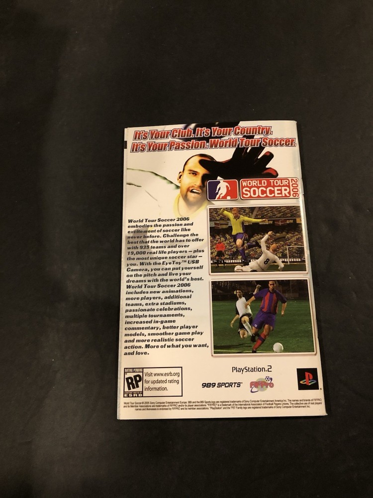 Mlb 2006 ps2 Manual only