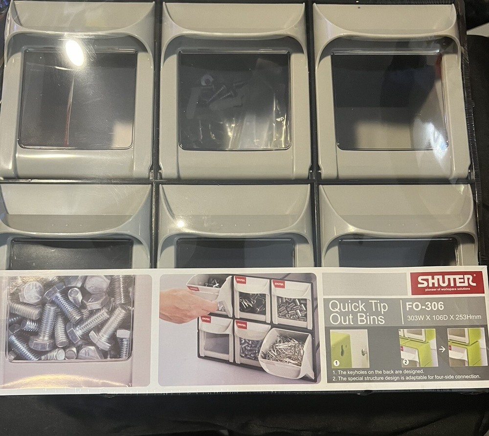 Workshop Solutions Flip-Out Bins