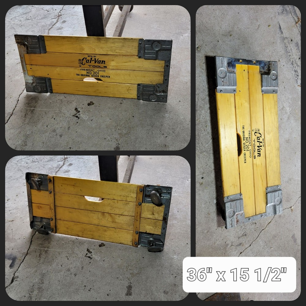 "Cal van Tools" The Original Geiger Creeper No. 201