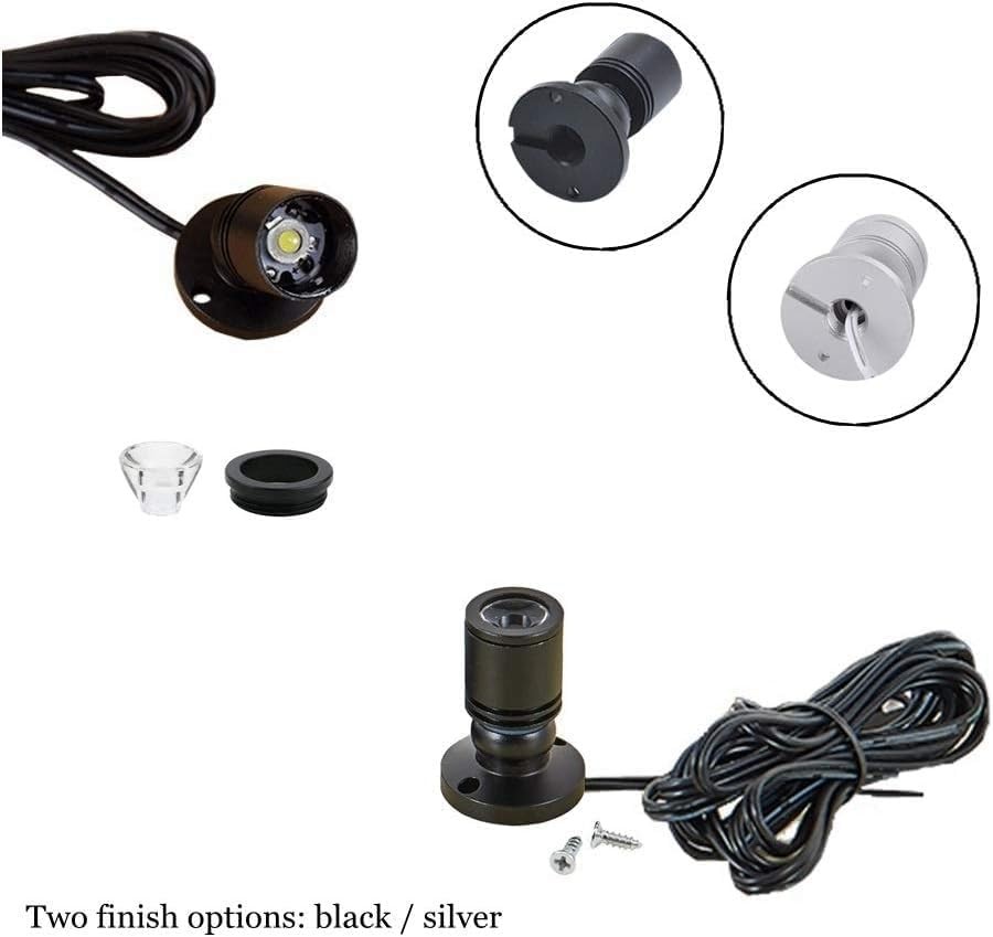 Surface Mount 360 Rotatable LED Mini Spotlight (2 CT)