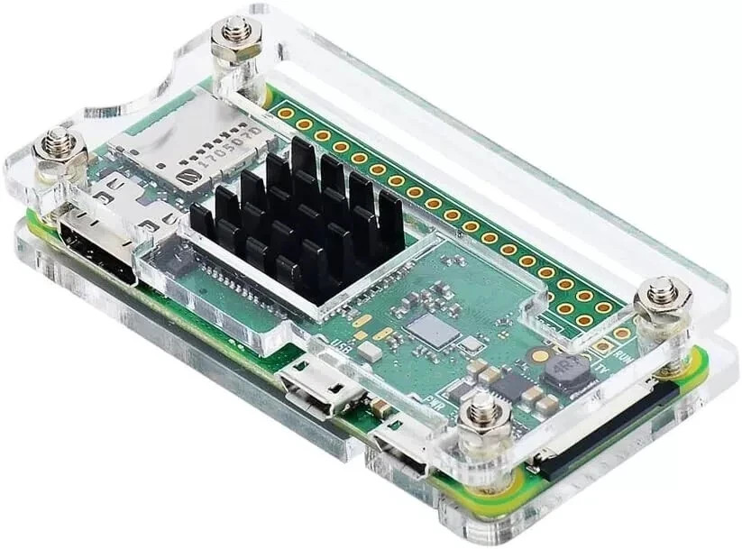Raspberry Pi Zero 2 W Case Kit with Raspberry Pi Zero 2 W Case Power Supply