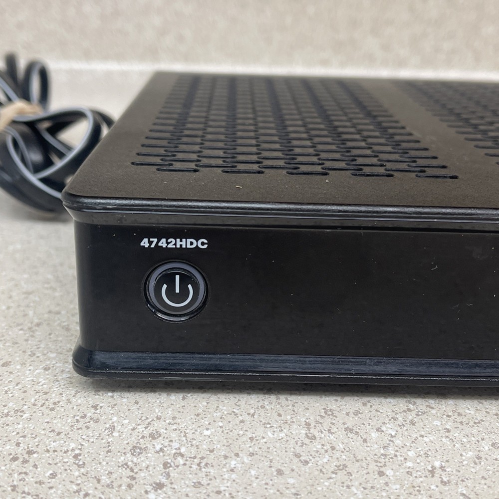Cisco 4742HDC High-Definition Cable Box DVR Receiver – HDMI, Coax, USB – Tested