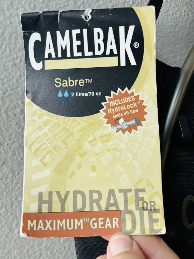 Camelbak Hydrobak Hydration Backpack w/ Bladder,Black, 70oz 2 Litres~NWT