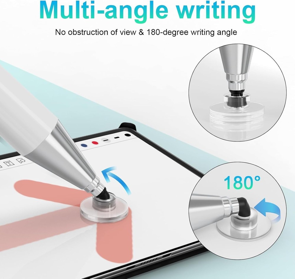Universal Capacitive Stylus Pen for iPad, Samsung, Microsoft & More