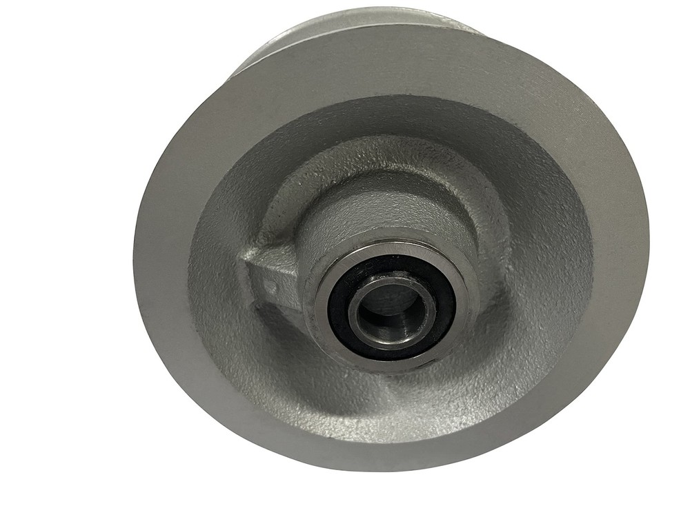 Replacement Chain Link Gate U-Groove Pipe Wheels Black Metal