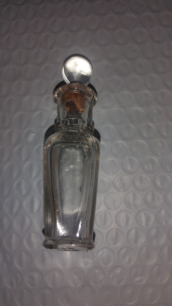 Pair Of 2 Antique Empty Perfume Bottles