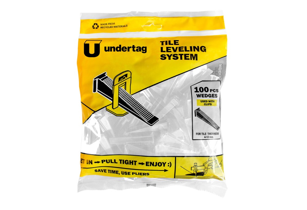 UNDERTAG tile leveling system wedges
