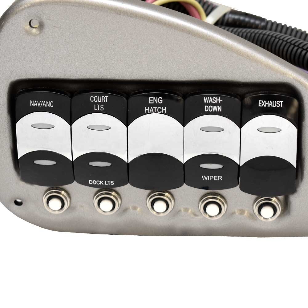 Carling Boat Switch Panel 20997 | Crownline 265 SS Silver