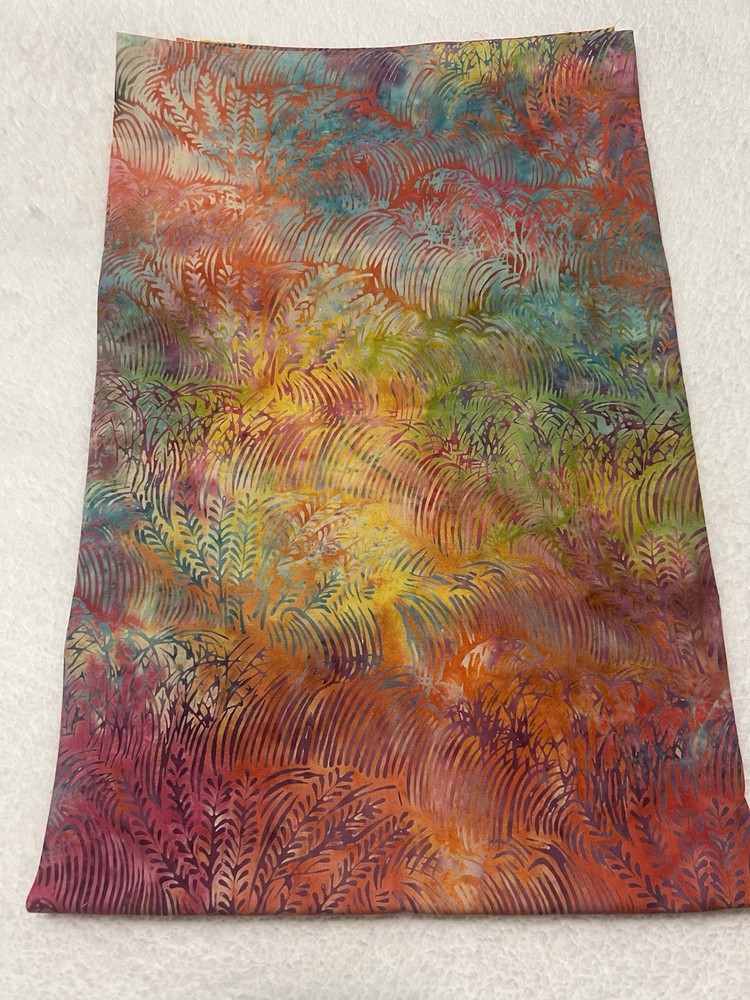 Hand Dyed Batik Fabric 🌸 1 Yard