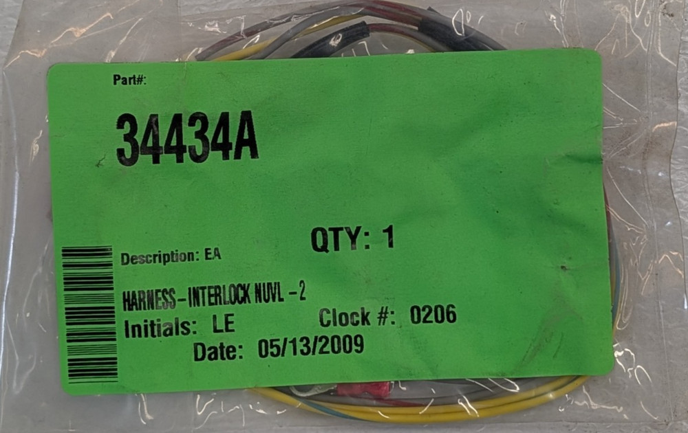 34434A Braun Ability Harness NUVL-2 Interlock