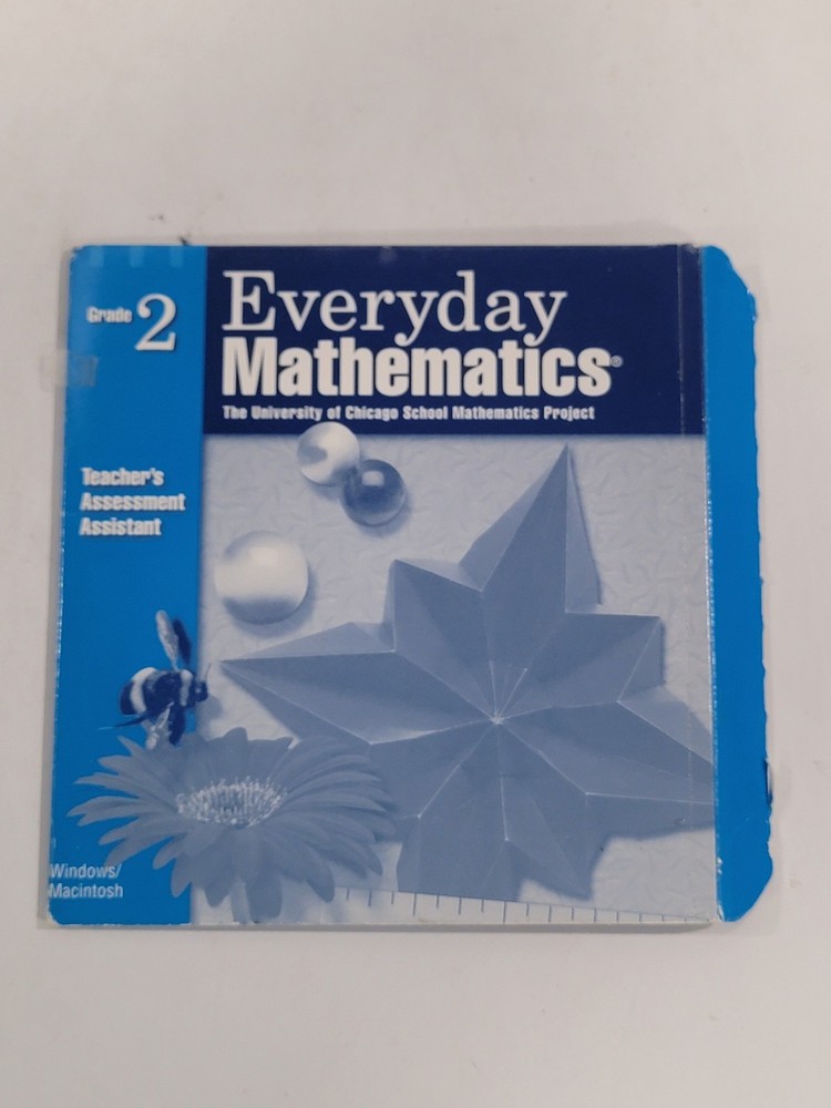 6 Mathematics PC CD-ROMs - Everyday Math Grades 1, 2 & 5, McGraw-Hill Math