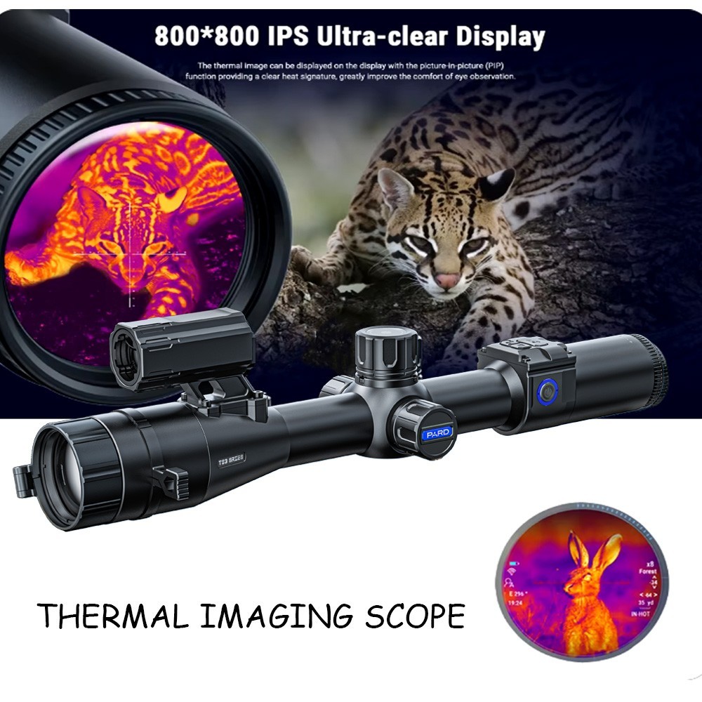 TS34 25mm LRF Thermal Imaging Scope with Rangefinder