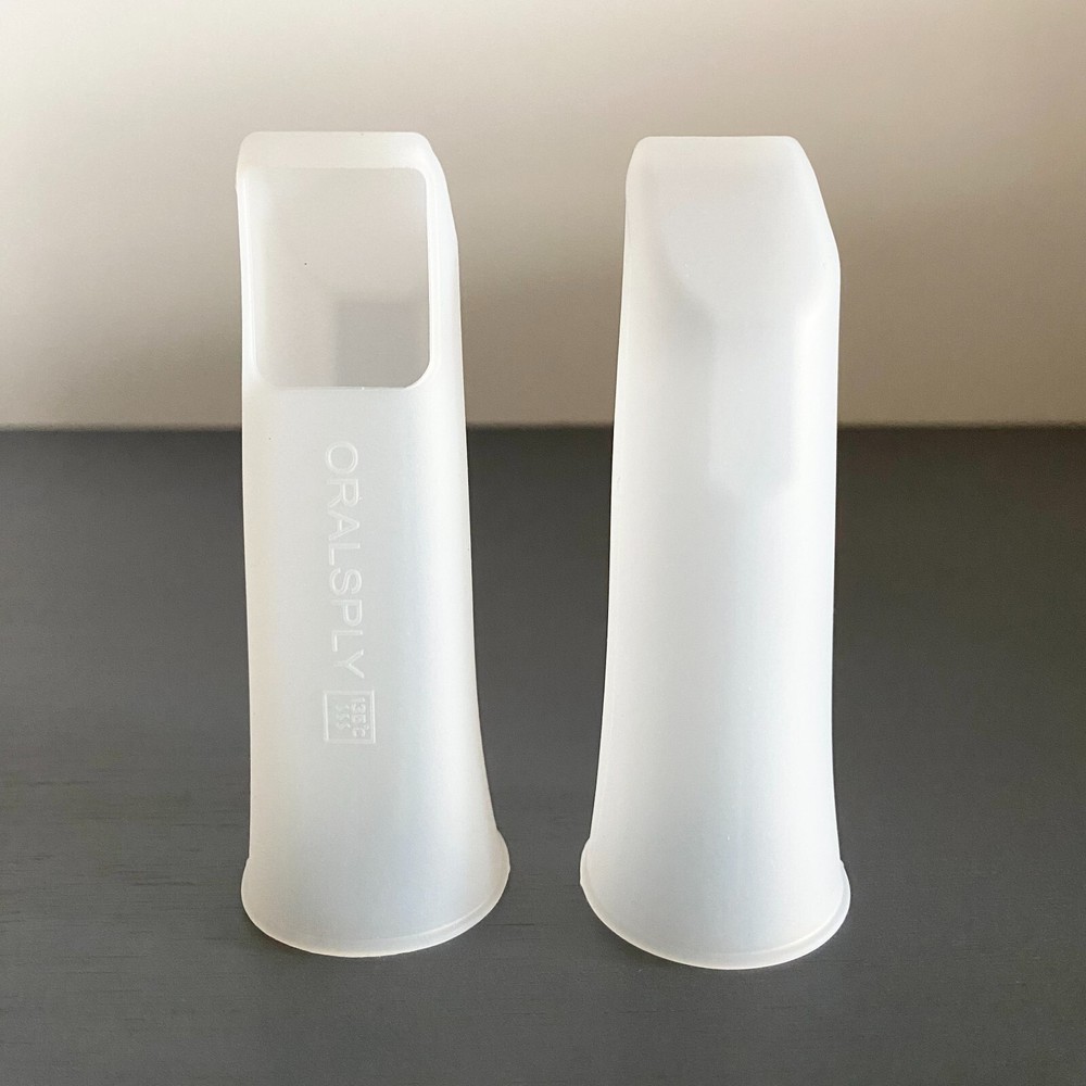 50 PCS 3Shape TRIOS 3 Scanner Tip Protective Clear Sleeves Autoclavable Silicone
