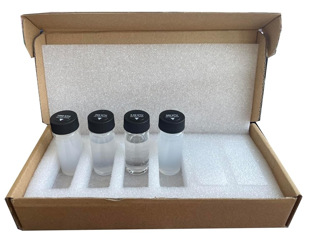 Standard Calibration Solution with 4 PCS Solution 0.02NTU 200NTU 500NTU 1000NTU