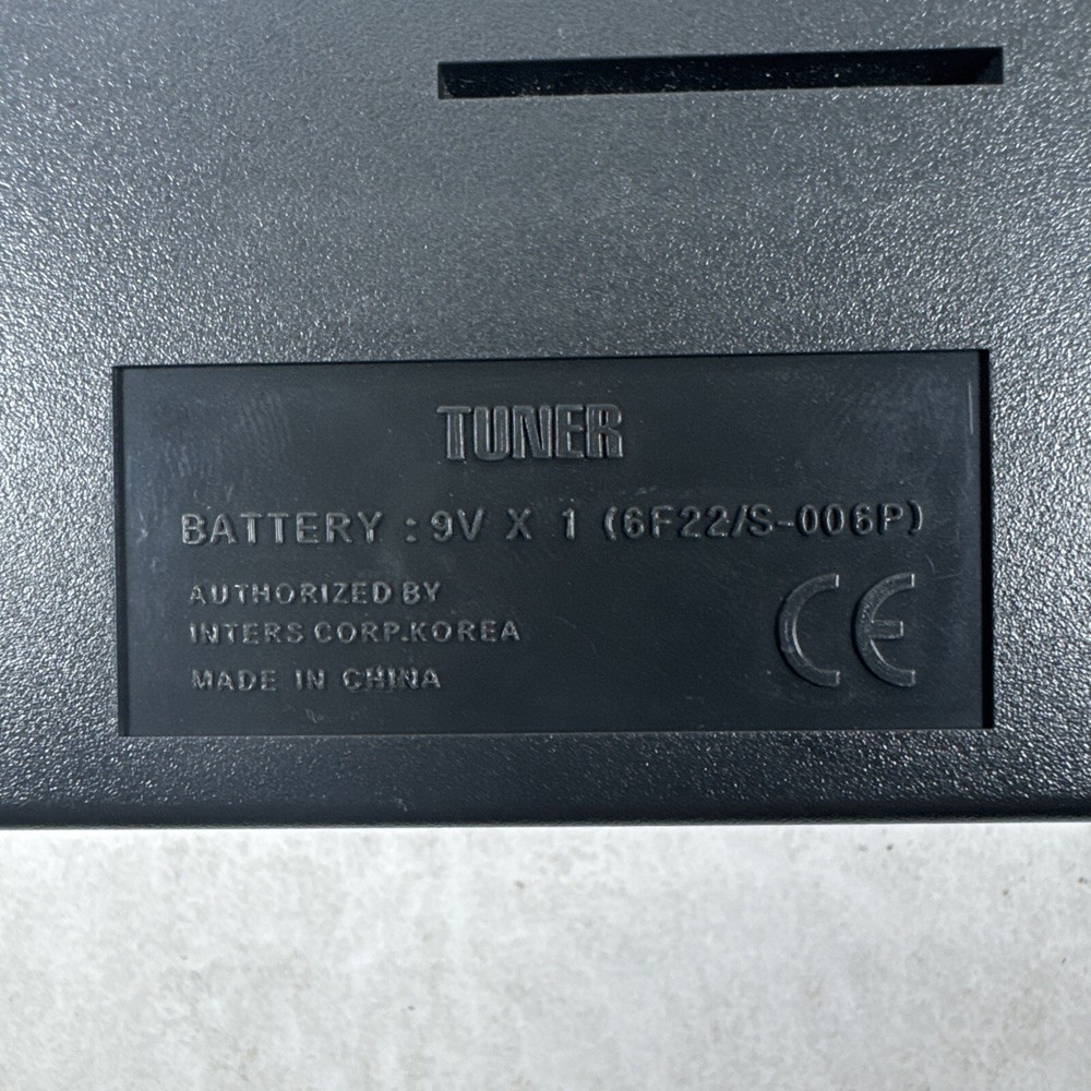 Crate Guitar Digital Tuner Model CDT2