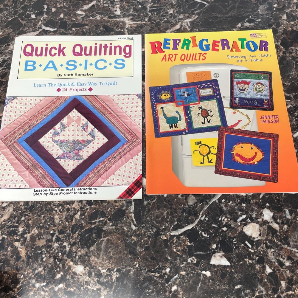 Quick Quilting Basics / Art Quilts for Kids Refrigeratr Blocks Patterns Projects