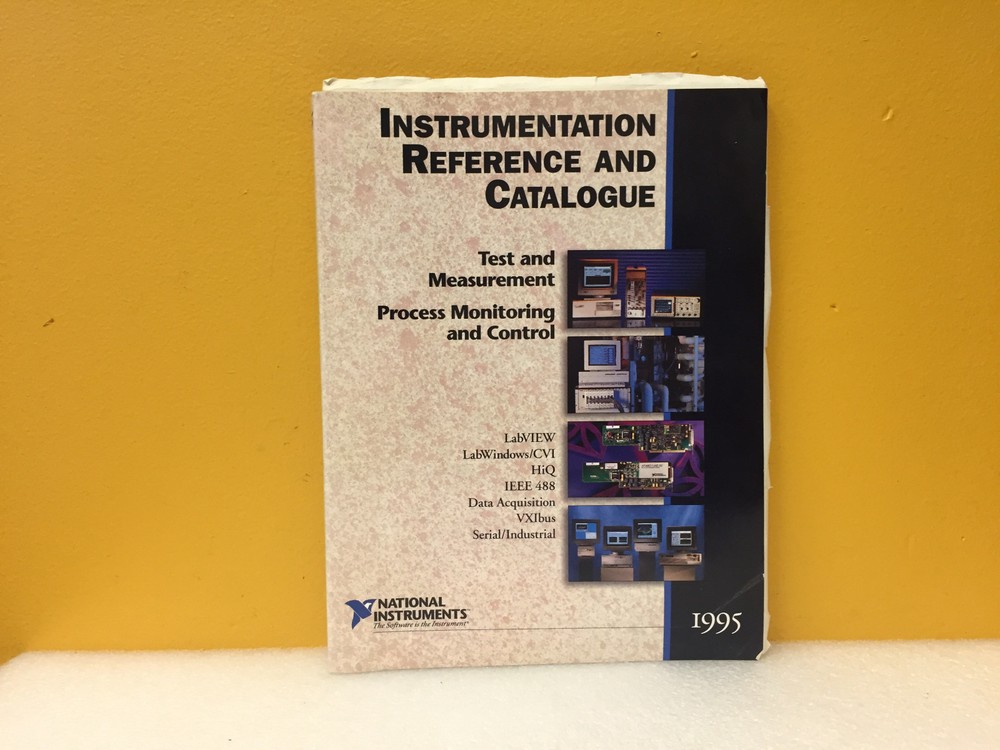 National Instruments 1995 Instrumentation Reference + Catalog