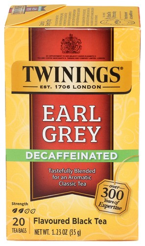 Twining Tea Tea Dcf Earl Grey 20 BG Pack Of 6