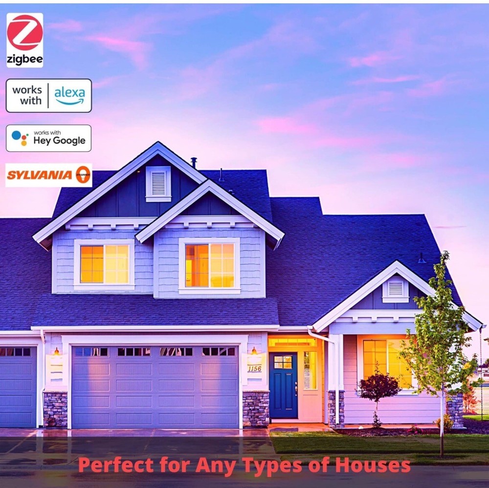 Sylvania Smart+ Light Bulb Dimmable Soft White A19 9W 800 Lumen 2700K 4 Pack New