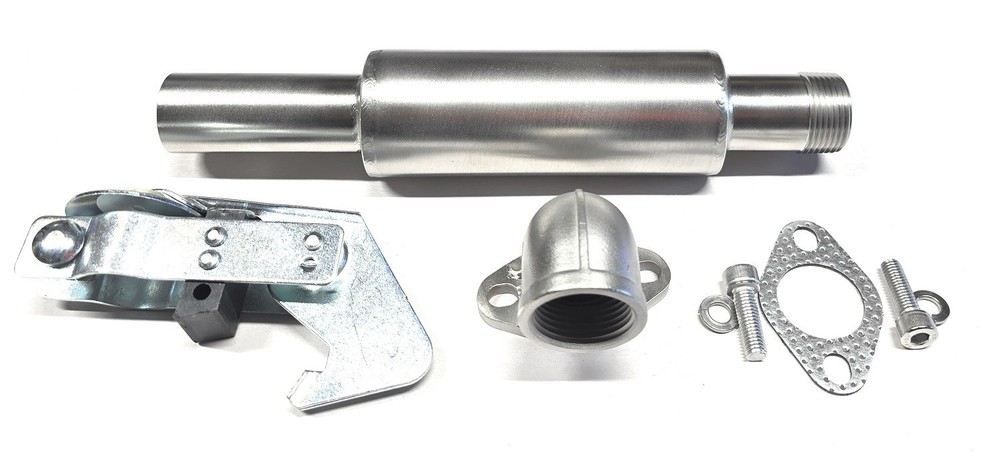 Erect Exhaust Muffler 304 Stainless – Predator Max 459cc