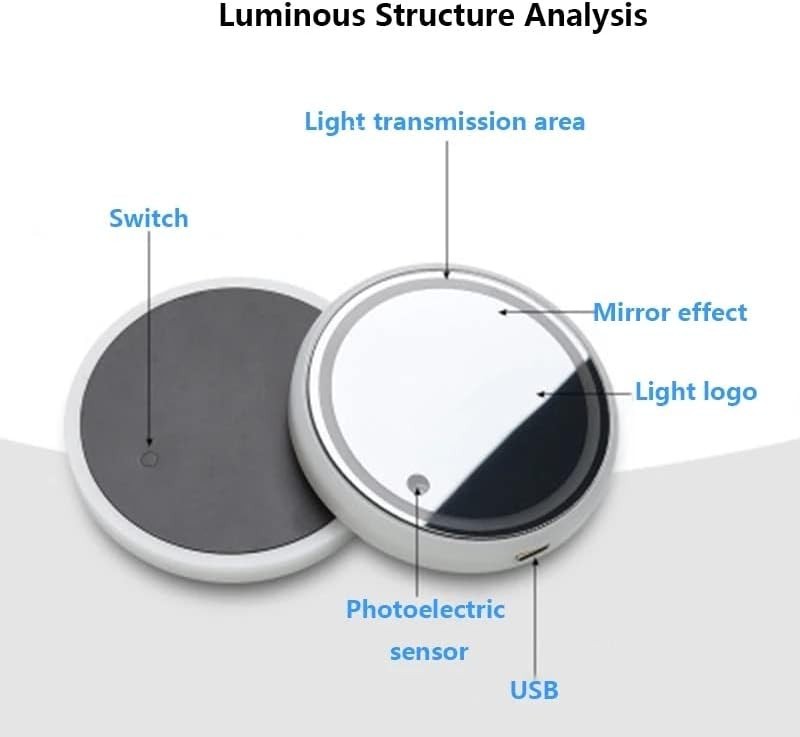 Wireless Camera Shutter Remote for Smartphones - Black, 30ft Range, Rechargeable