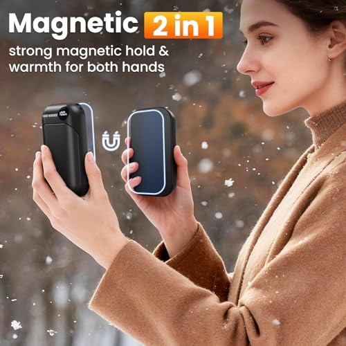 Hand Warmers Rechargeable 2 Pack Black