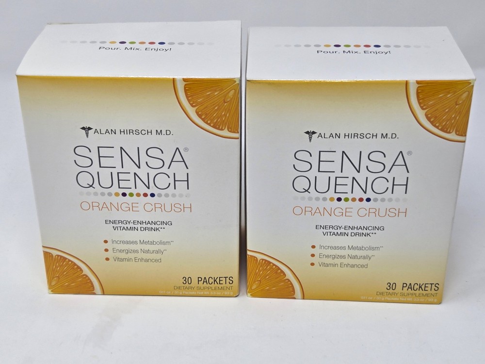 SENSA QUENCH - ORANGE CRUCH 60CT