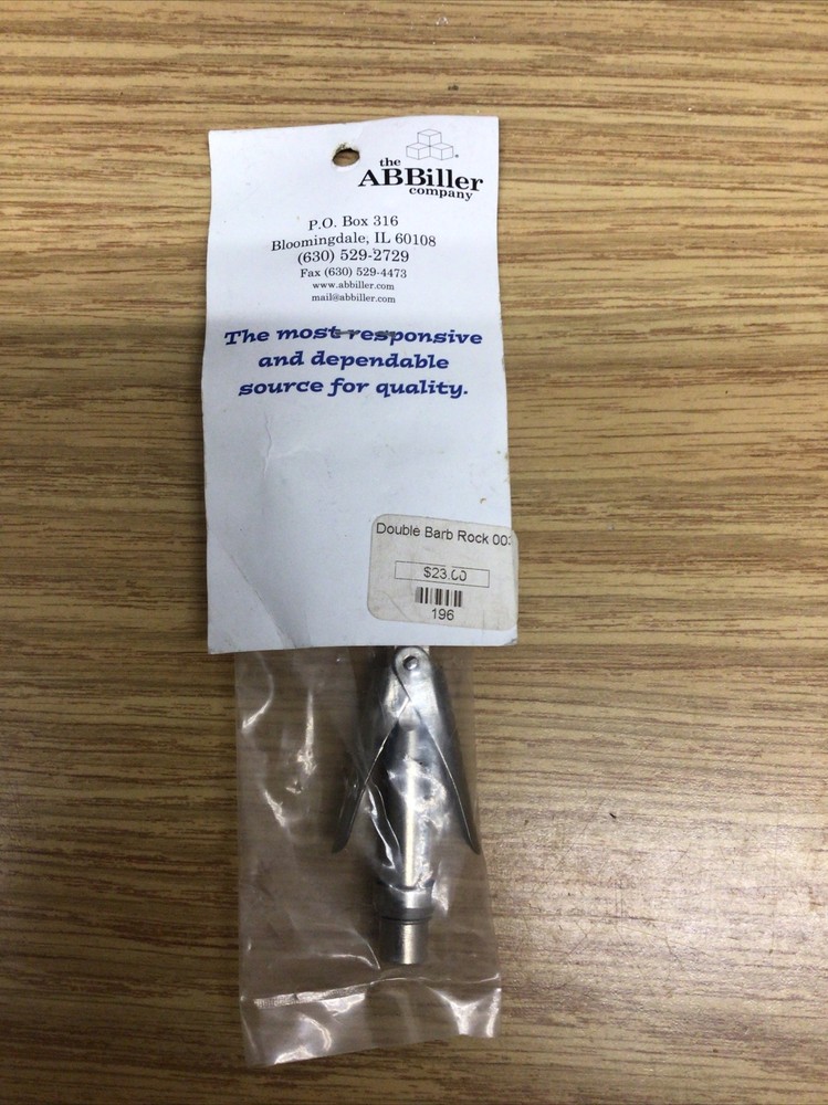 The ABBiller 003-D Double Barb Rockpoint W/ Rubber Spring